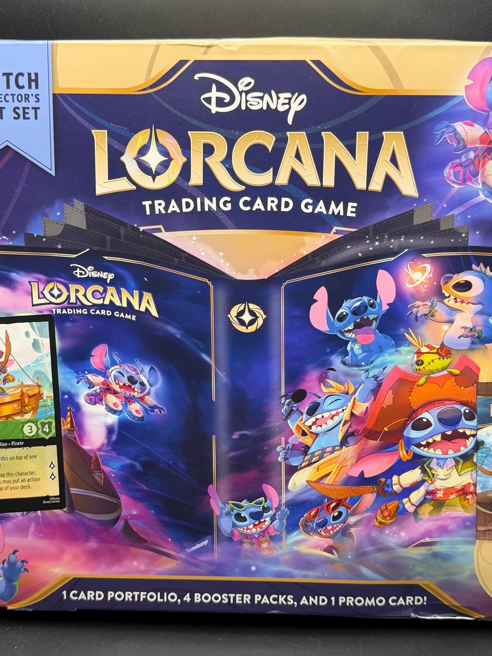 Disney Lorcana Trading Card Game Starter Set - Blue & Purple Art